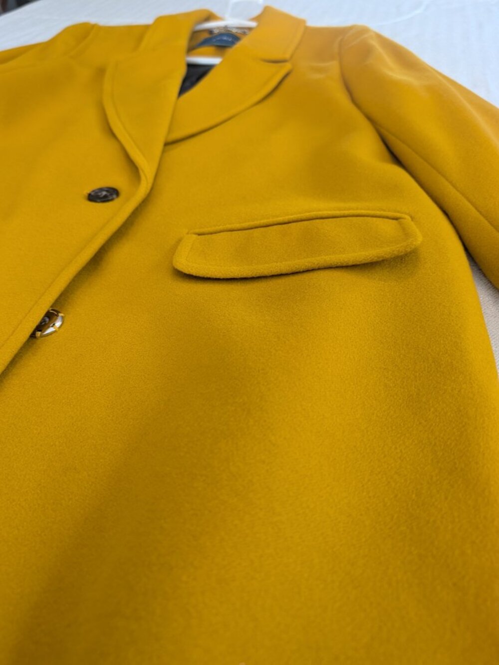 Mustard J.Crew Coat - Picture 12 of 15